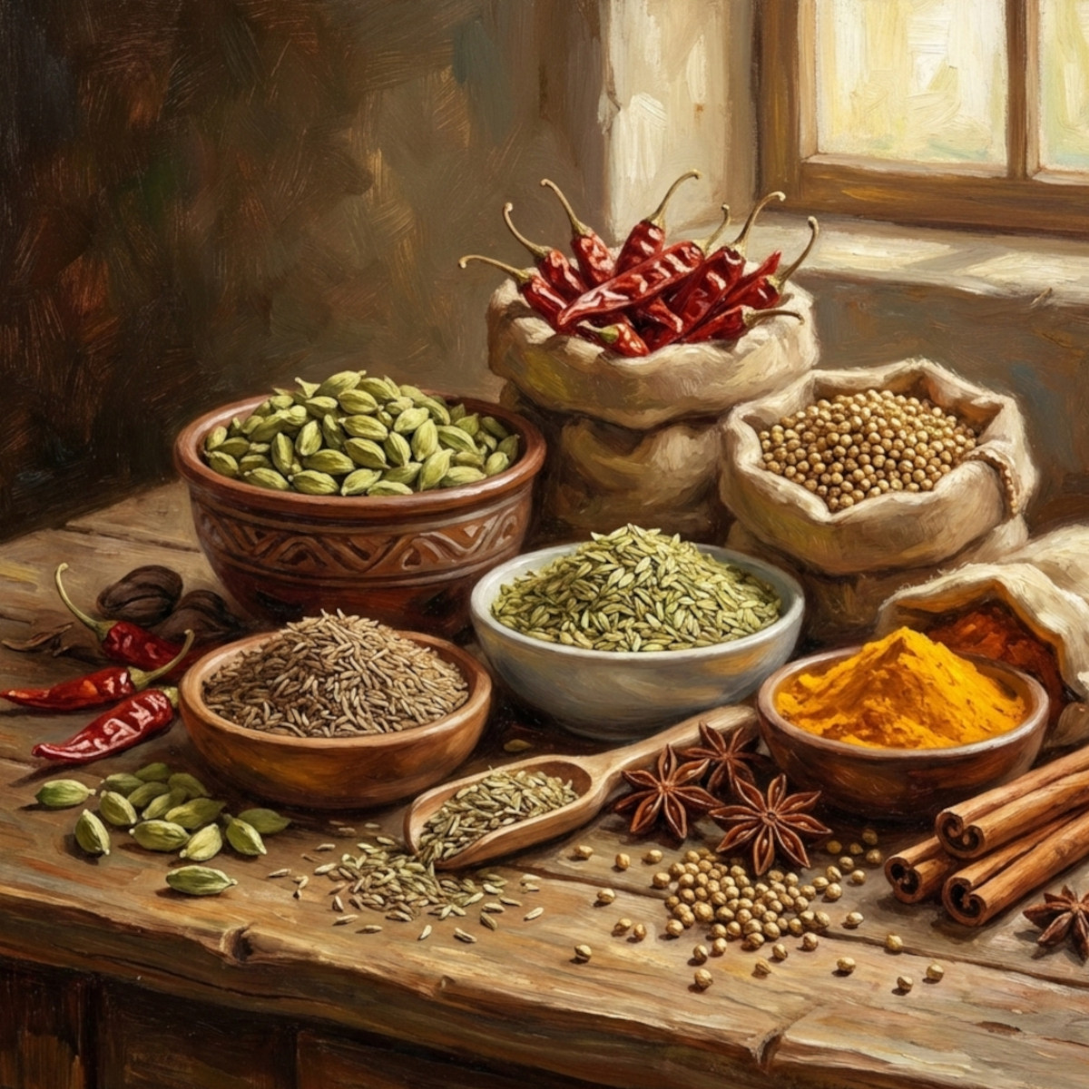 SPICES - WHOLE & POWDER